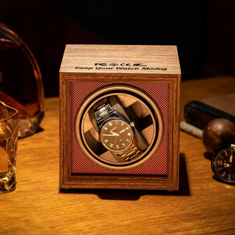 Luxury Watch Jaeger Lecoultre - Caja de Almacenamiento para Relojes Automáticos