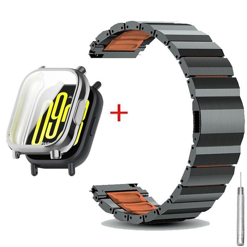 Xiaomi Luxury Watch - Carcasa para PC + Correa Metálica