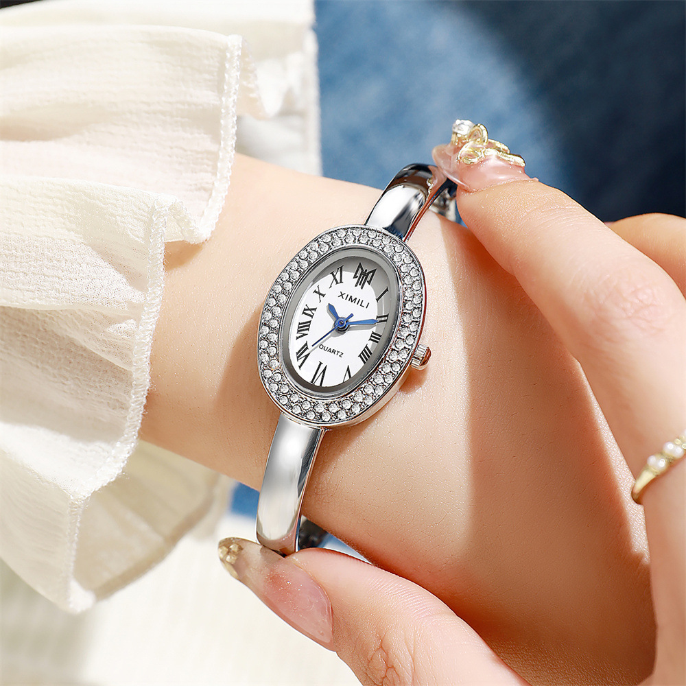 Luxury Watch Diamond - Nuevo Reloj de Pulsera Ovalado para