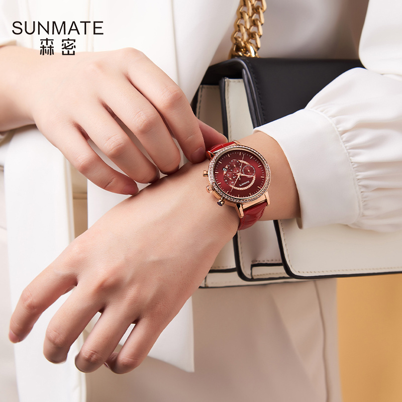 Luxury Watch Tier - Reloj SUNMATE de lujo y elegante