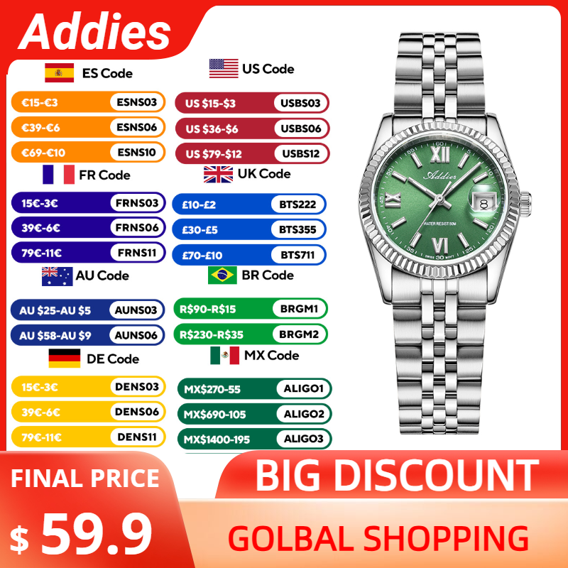Luxury Women'S Watch - Reloj de lujo Addies de alta