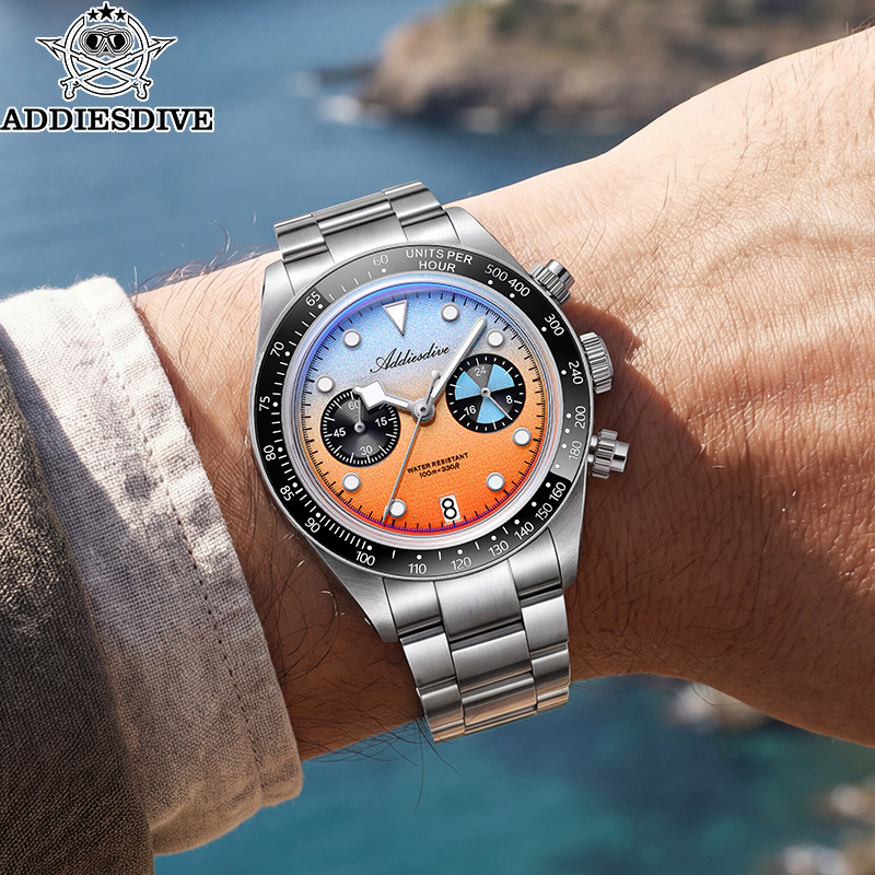 Zero Luxury Watch - Reloj Cronógrafo de Cuarzo para Hombre
