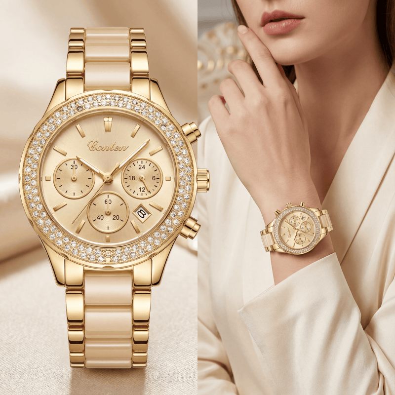 Luxury Watch Diamond - Nuevo Reloj de Diamantes de Moda