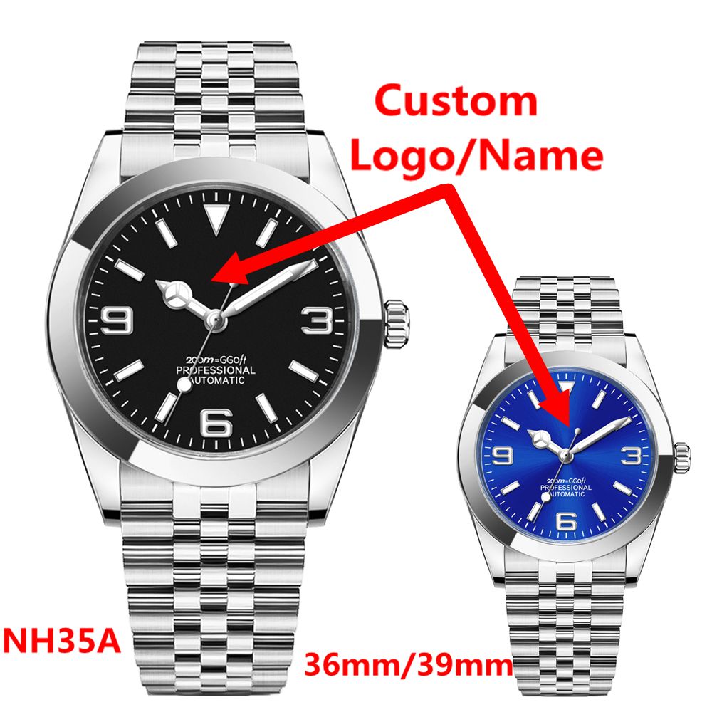 Luxury Women'S Watch - Reloj NH35 de Lujo con Logotipo