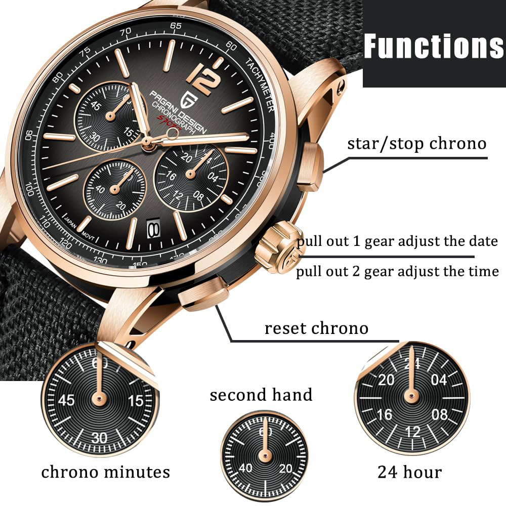 Luxury Watch Wallpaper - PAGANI DESIGN nuevo Reloj para Hombre
