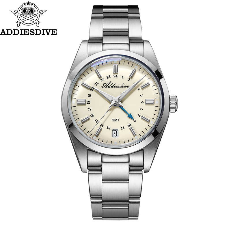 Luxury Watch Display - ADDIESDIVE marca novedosa 36mm reloj GMT