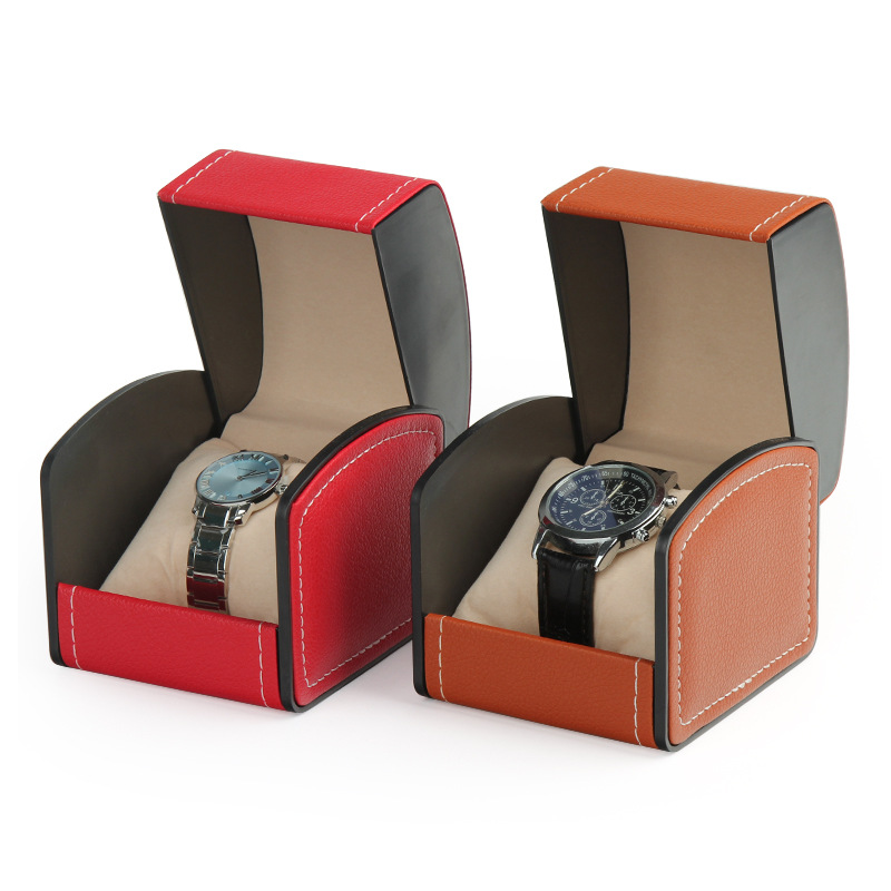 Luxury Watch Organizer For Men - Caja expositora para relojes de cuero
