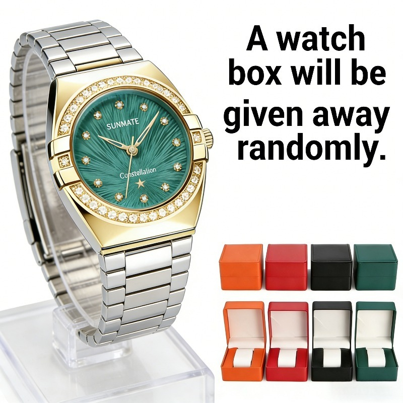 Luxury Watch Tier - Reloj de Cuarzo para Mujer SUNMATE,
