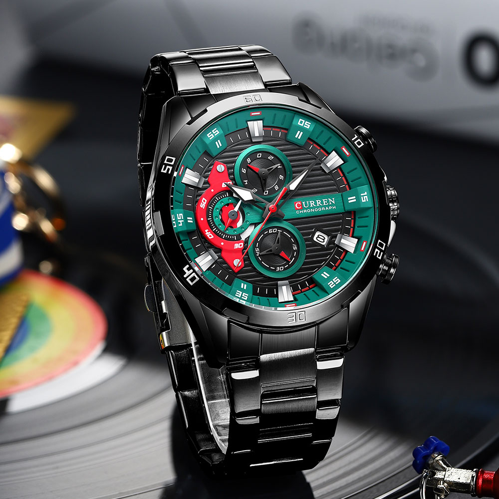 CURREN-Reloj de pulsera para h - Luxury Watch Wallpaper reseña y precio