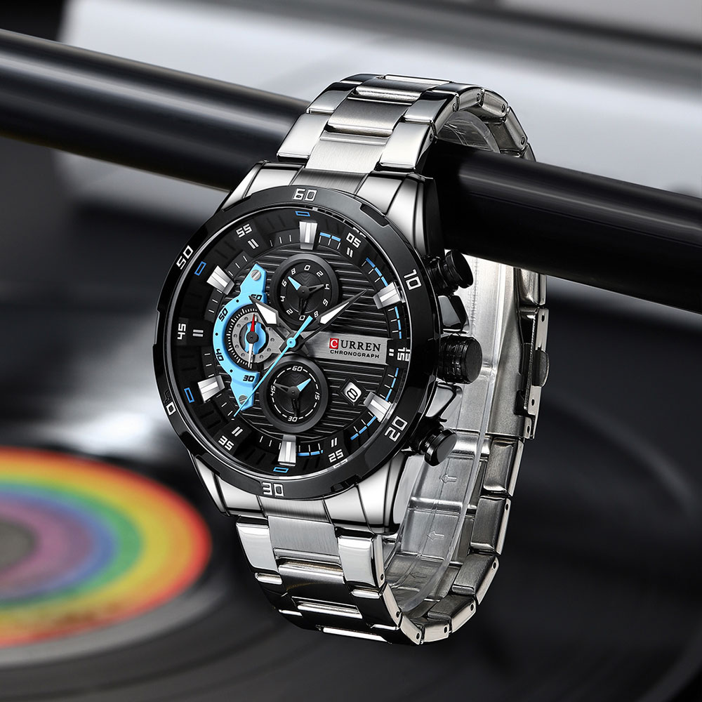 CURREN-Reloj de pulsera para h - Luxury Watch Wallpaper reseña y precio