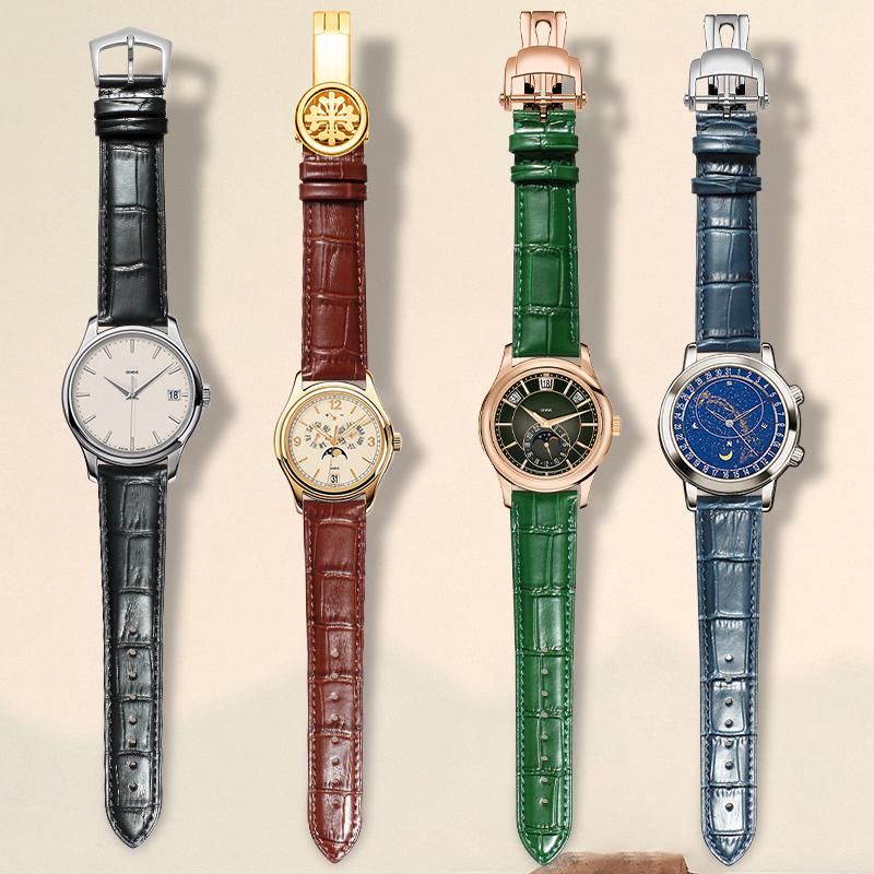 Correa de reloj de piel de vac - Patek Philippe Watch Calatrava reseña y precio