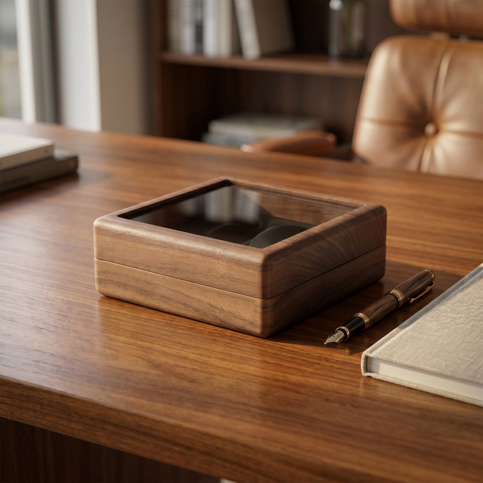 Caja de Madera para Reloj de B - Luxury Watch Organizer For Men reseña y precio