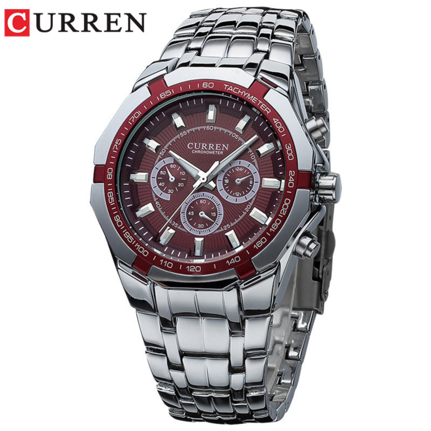 Relojes CURREN de marca de luj - Luxury Watch Display reseña y precio