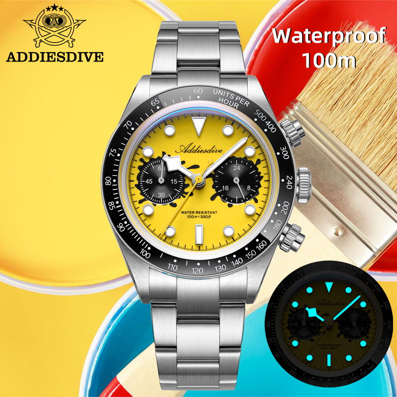 Relojes ADDIESDIVE VK64 para h - Zero Luxury Watch reseña y precio