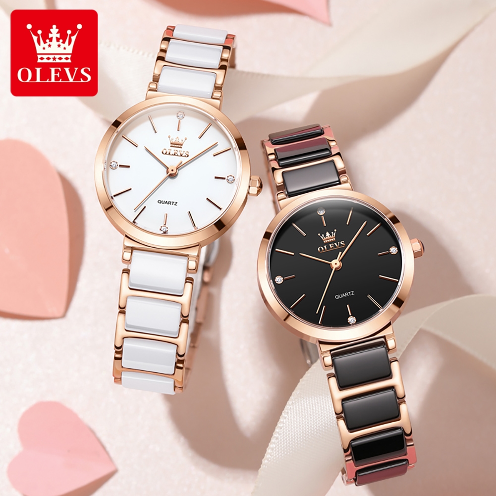 OLEVS Reloj de mujer 5877 Relo - Luxury Women'S Watch reseña y precio