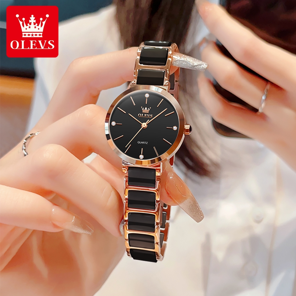 OLEVS Reloj de mujer 5877 Relo - Luxury Women'S Watch reseña y precio