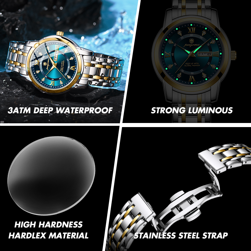 Reloj PAAZOMU para hombre y mu - Luxury Watch Wallpaper reseña y precio