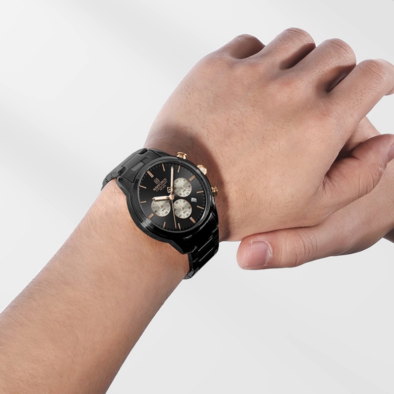 Reloj Cronógrafo de Cuarzo NAV - Luxury Watch Display reseña y precio