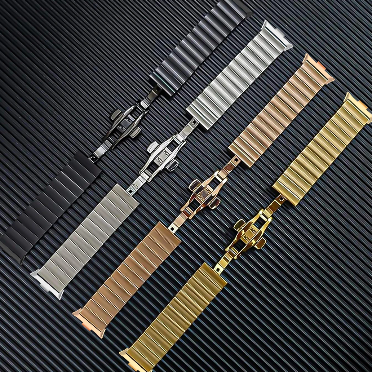 Correa de Acero Inoxidable par - Xiaomi Luxury Watch reseña y precio