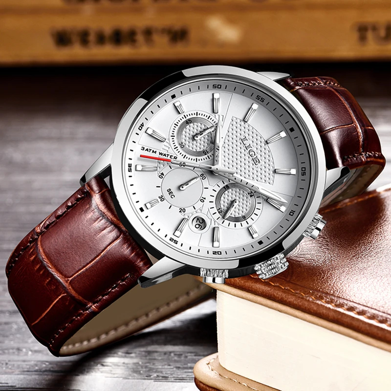 Reloj de Cuero para Hombre 202 - Luxury Watch Tier reseña y precio