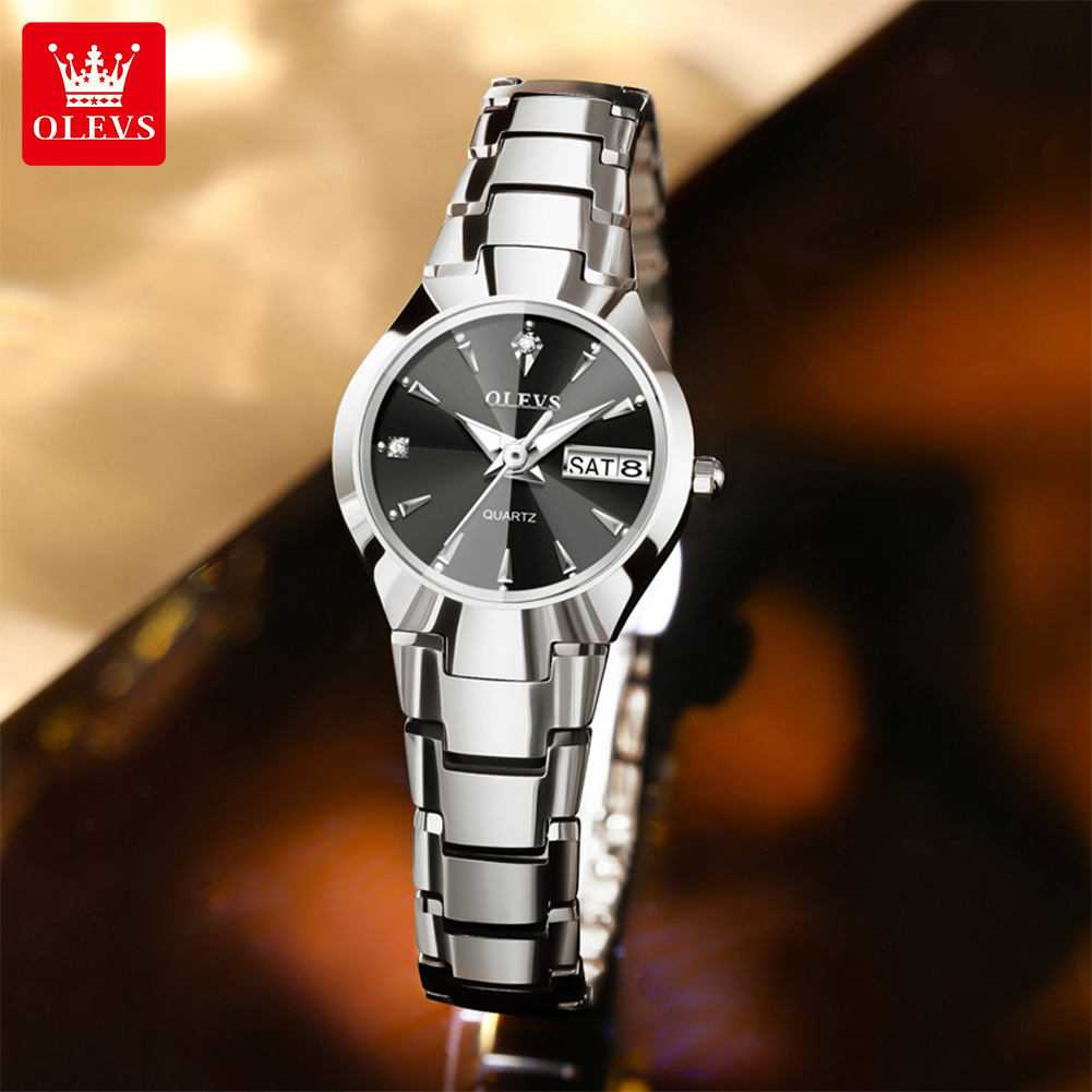 OLEVS reloj de mujer 8697 relo - Luxury Women'S Watch reseña y precio