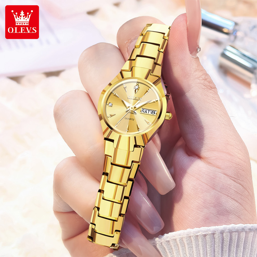 OLEVS reloj de mujer 8697 relo - Luxury Women'S Watch reseña y precio