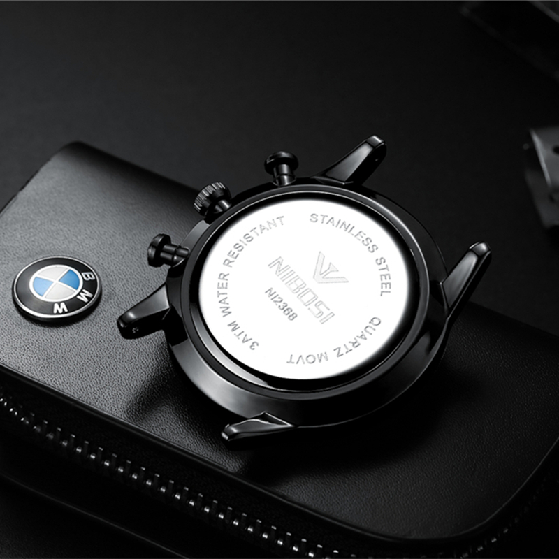 Relojes de moda NIBOSI para ho - Luxury Watch Display reseña y precio