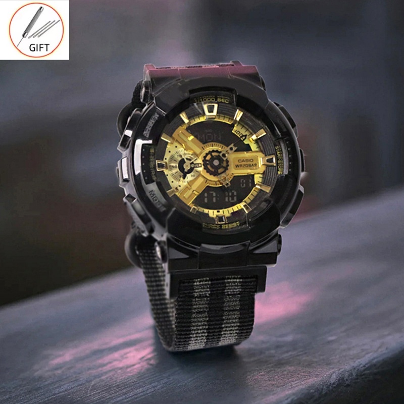 Correa de nailon de 16mm con l - Casio Watch G-Shock Dw-5600 reseña y precio