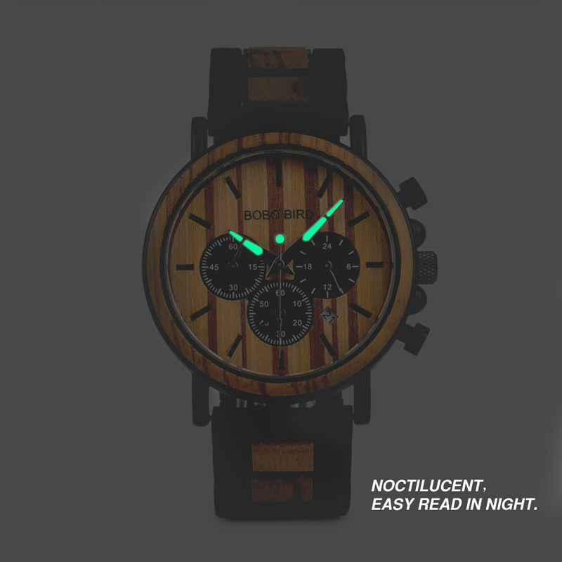 BOBOBIRD, reloj de lujo para h - Luxury Watch Organizer For Men reseña y precio