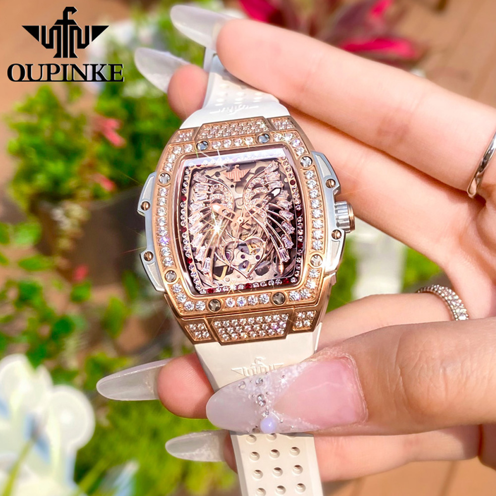 Reloj OUPINKE 3225 en caja, re - Luxury Women'S Watch reseña y precio