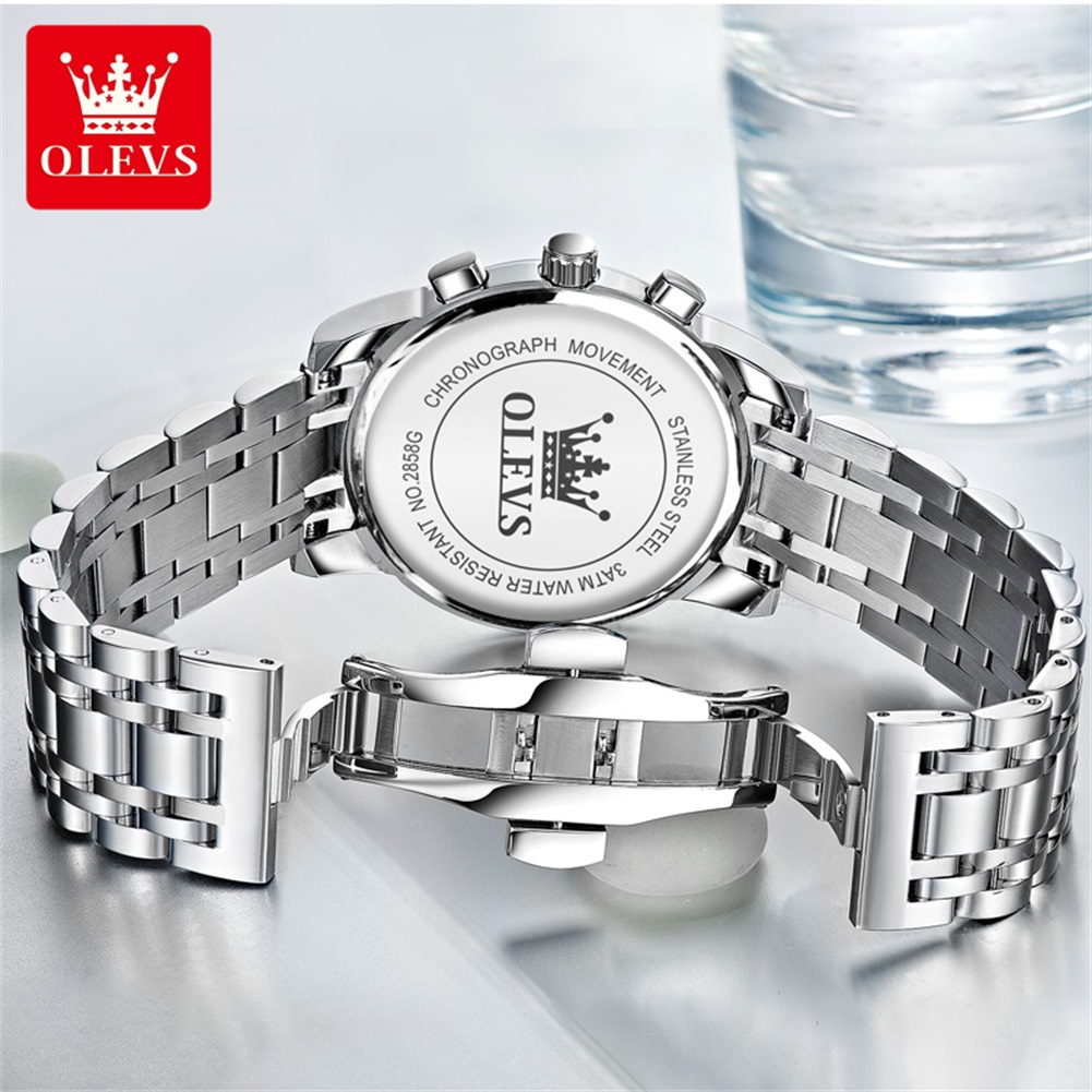 OLEVS Relojes populares para h - Luxury Watch Display reseña y precio