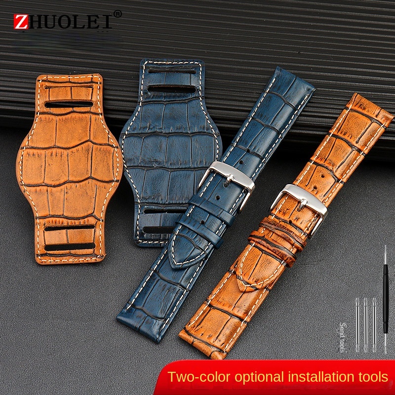 Pulsera de piel de vaca autént - Luxury Watch Jaeger Lecoultre reseña y precio
