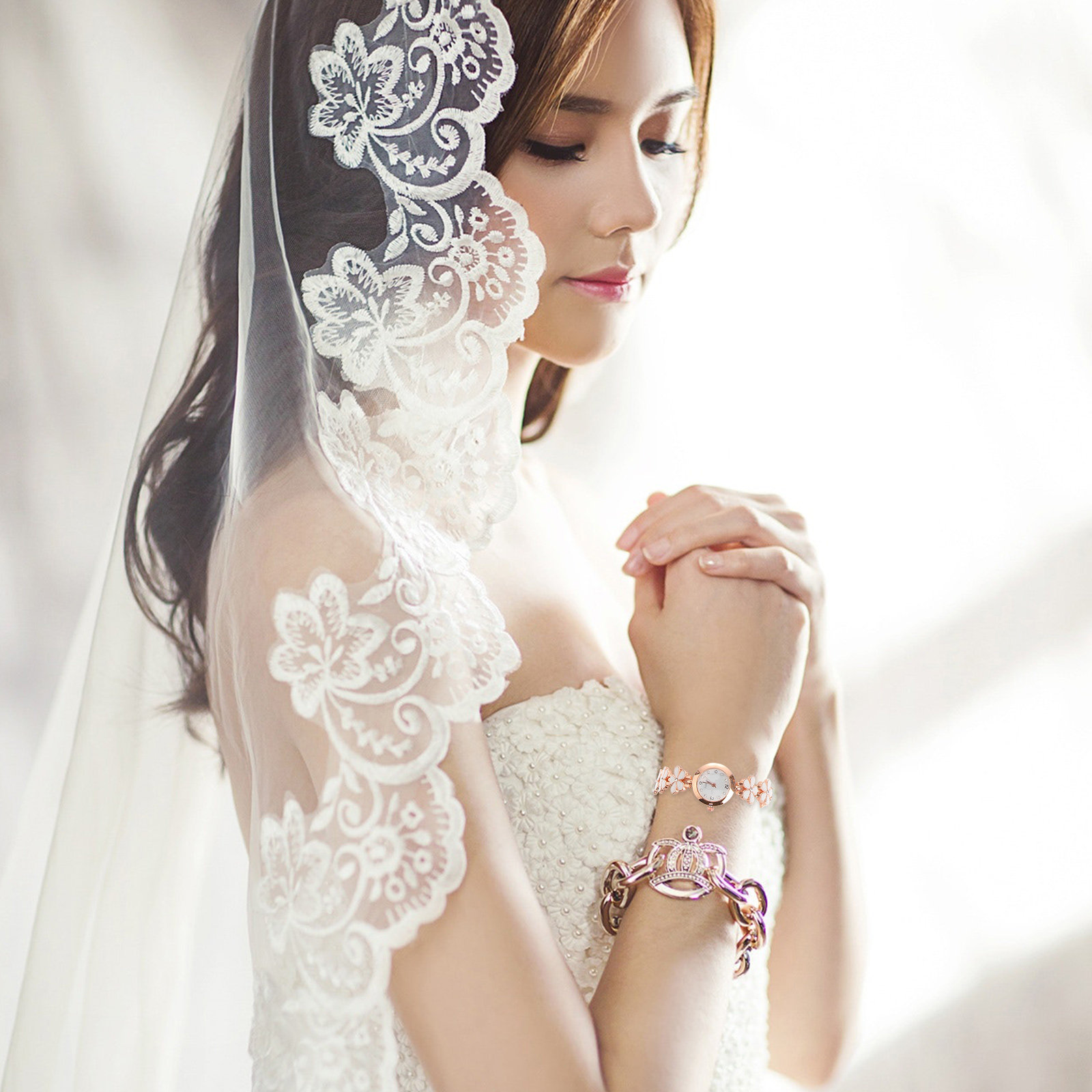 Reloj Exquisito con Brazalete  - Luxury Women'S Watch reseña y precio