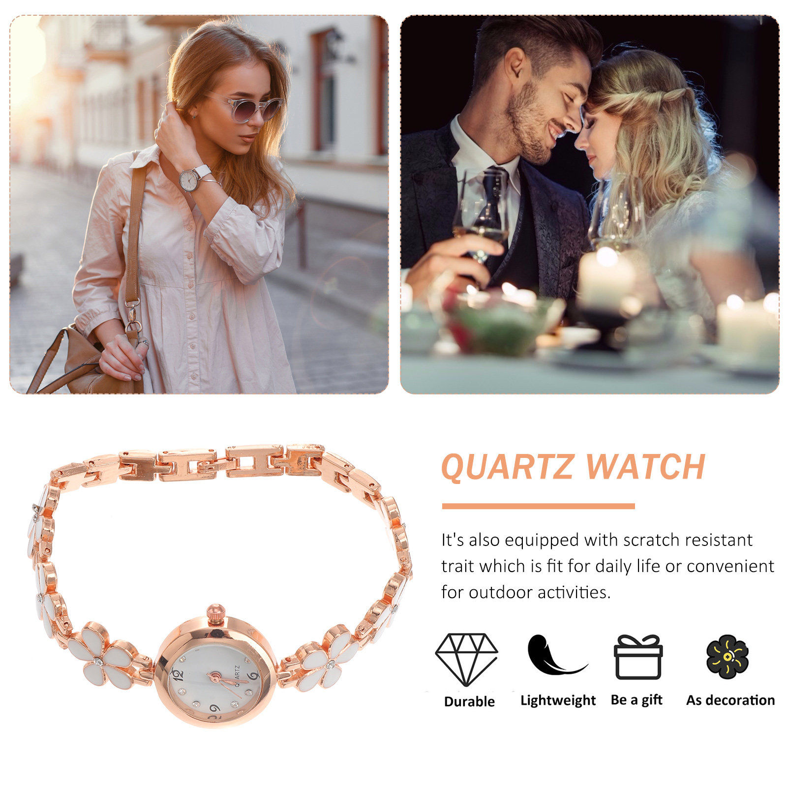 Reloj Exquisito con Brazalete  - Luxury Women'S Watch reseña y precio