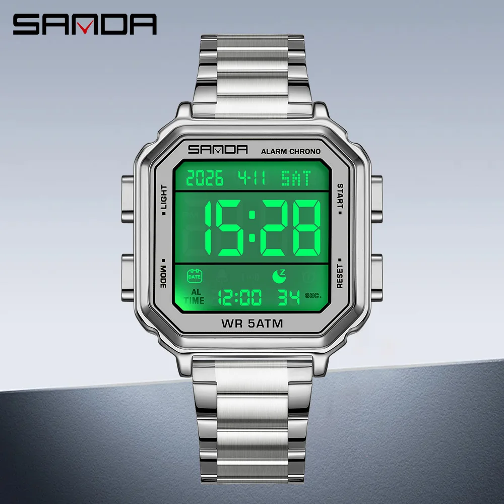 Reloj Electrónico SANDA 6379 d - Luxury Watch Tier reseña y precio