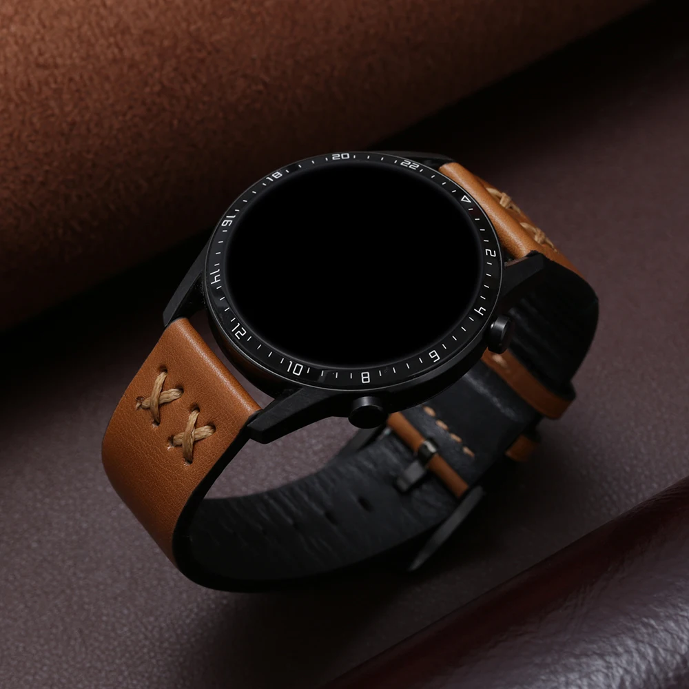 Correa de cuero genuino de 20m - Xiaomi Luxury Watch reseña y precio