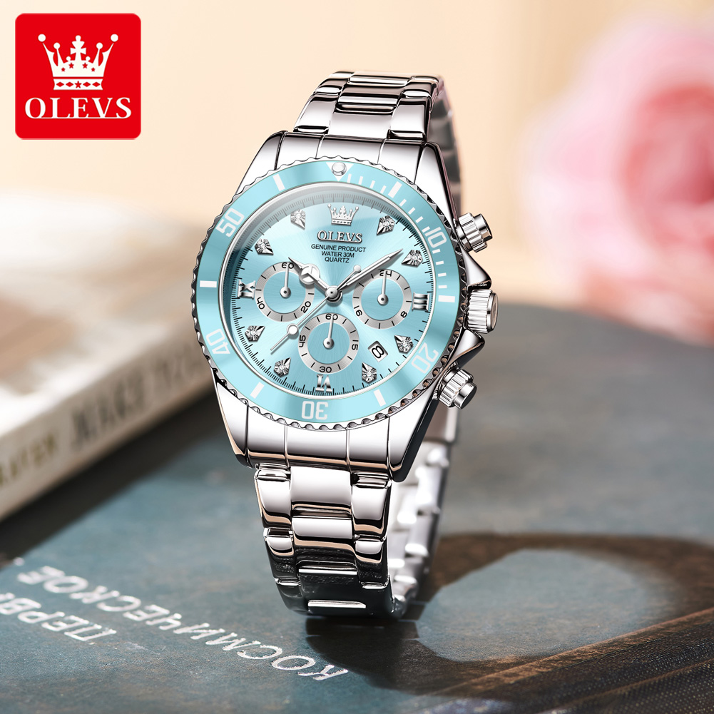 OLEVS Reloj de mujer 5632 relo - Luxury Women'S Watch reseña y precio