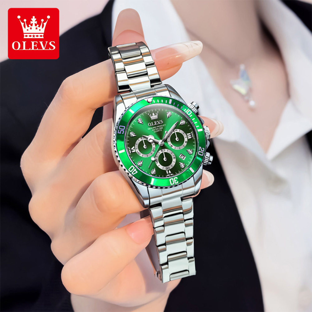 OLEVS Reloj de mujer 5632 relo - Luxury Women'S Watch reseña y precio