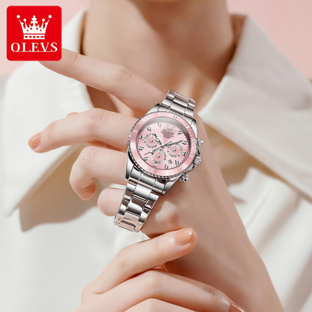 OLEVS Reloj de mujer 5632 relo - Luxury Women'S Watch reseña y precio