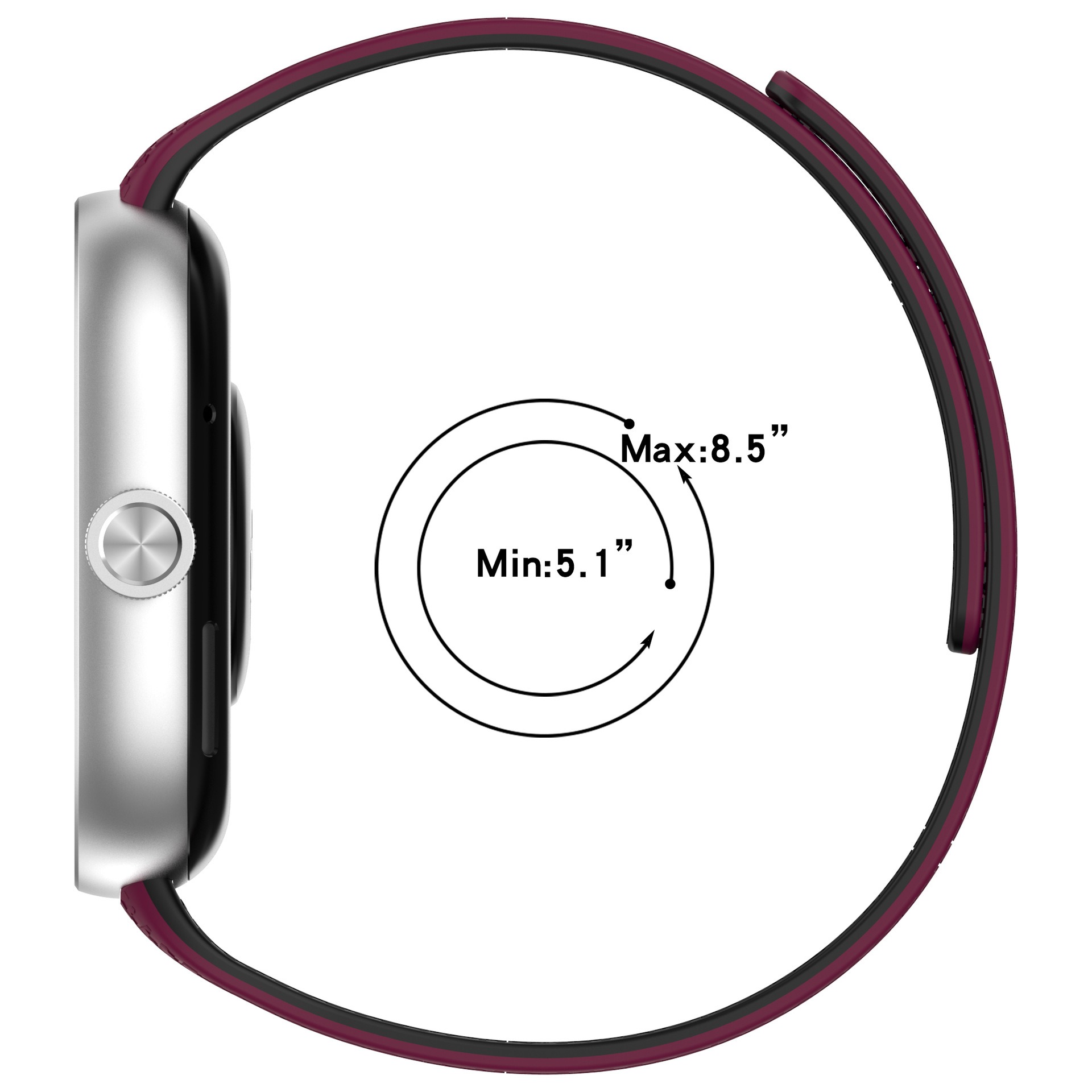 Correa de Silicona para Redmi  - Xiaomi Luxury Watch reseña y precio