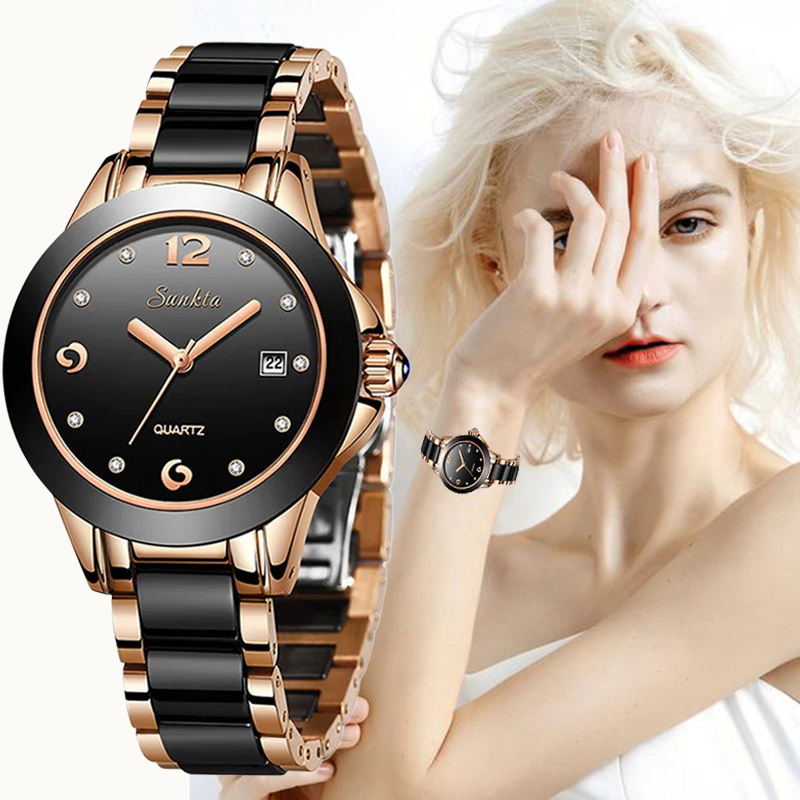 Relojes LIGE Sunkta elegantes  - Luxury Women'S Watch reseña y precio