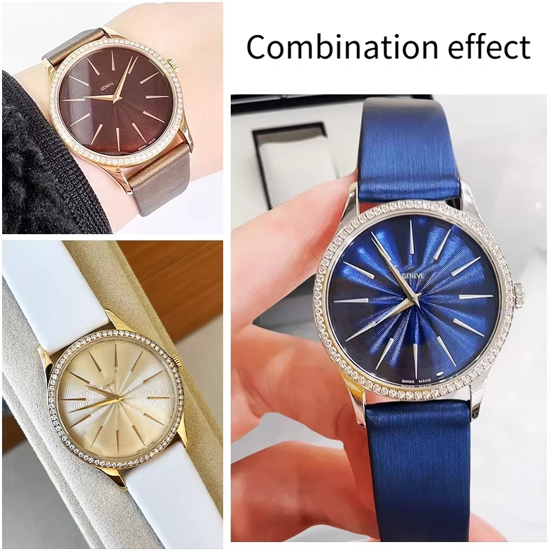 Correa de reloj de cuero genui - Patek Philippe Watch Calatrava reseña y precio