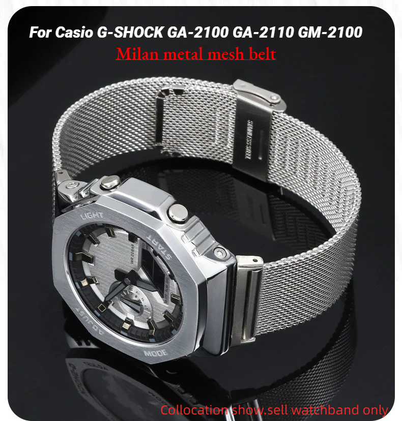 Correa de malla metálica Milan - Casio Watch G-Shock Dw-5600 reseña y precio