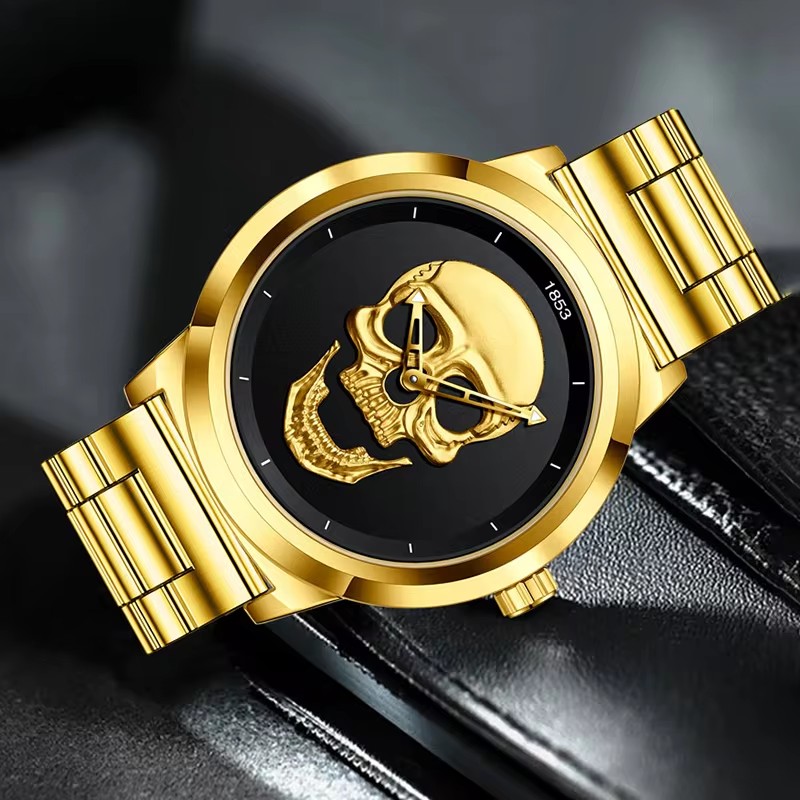 Reloj LIGE de cuarzo de marca  - Luxury Watch Organizer For Men reseña y precio